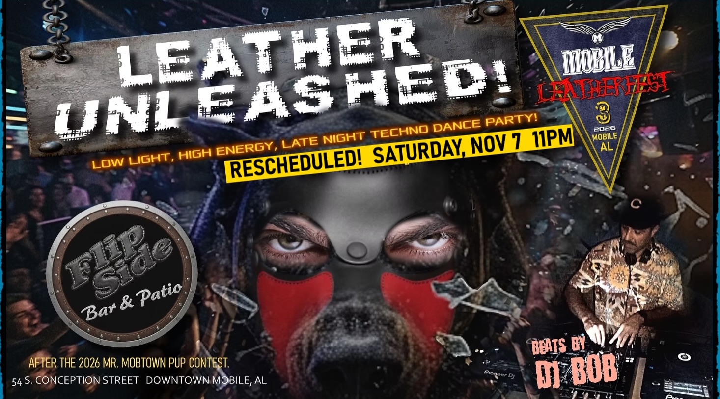 Flyer for Leather Unleashed
