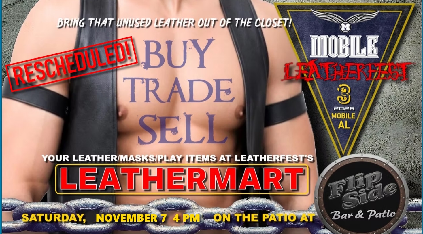 Flyer for Leathermart